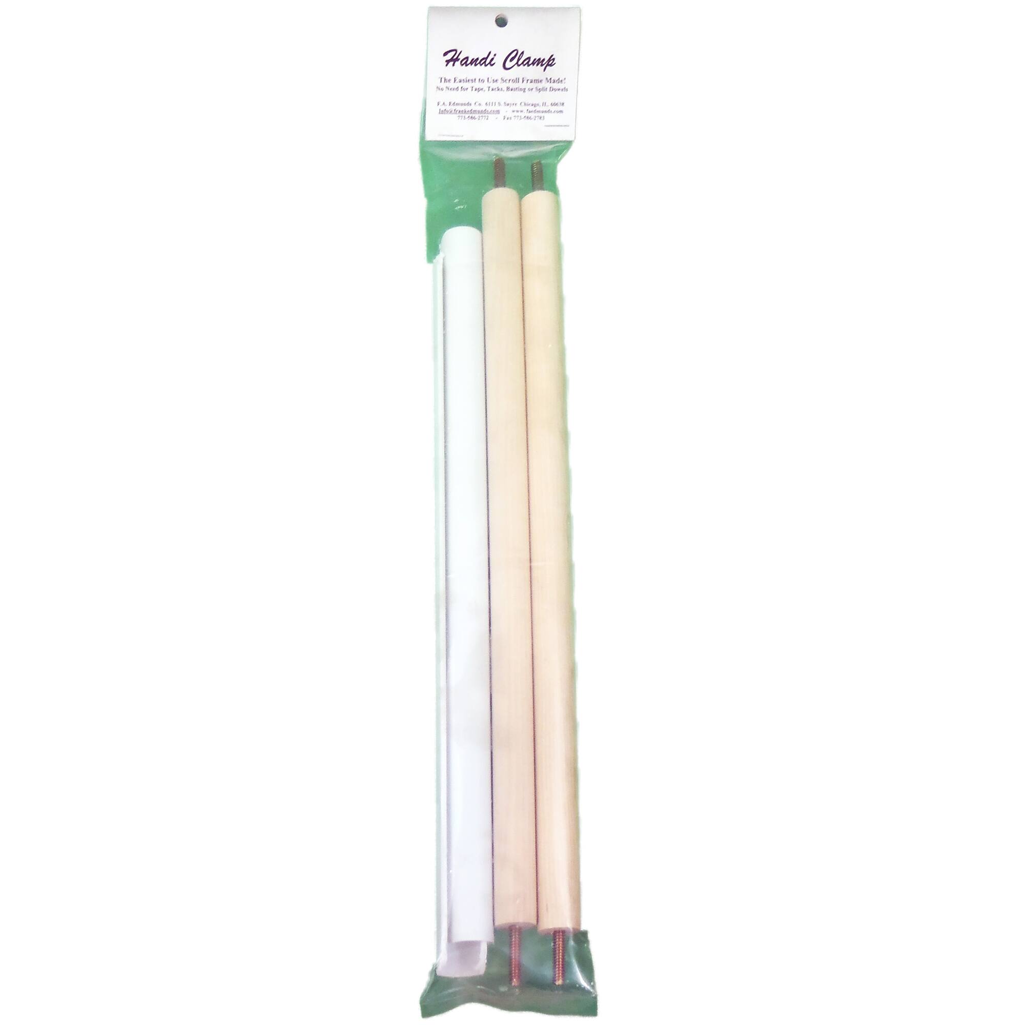 Frank A. Edmunds Handi Clamp 12" Scroll Rods with Clamps